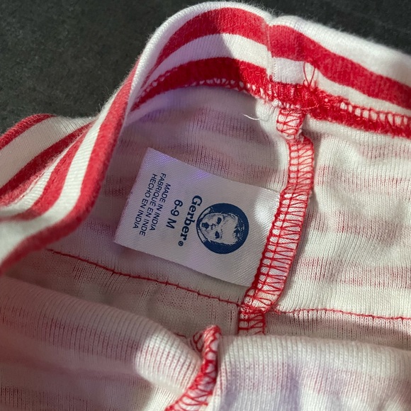 Gerber Baby Girl Ruffle Pants 6-9 Months - Picture 2 of 2